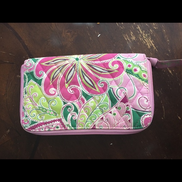 Vera Bradley Wallet- retired pattern Pinwheel Pink - Picture 3 of 3